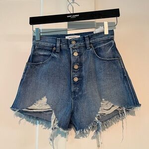Moussy Vintage 🇯🇵 24 XS Distressed Denim Shorts
